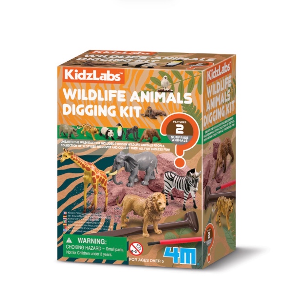 KidzLabs Ανασκαφή Άγρια Ζώα