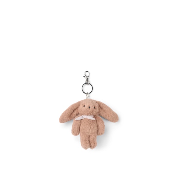 Liewood Alfredo Rabbit Keychain Bag Charm Tuscany Rose