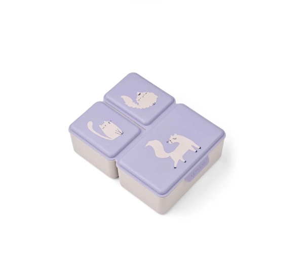 Liewood Driss Φαγητοδοχείο Cat Warm Lilac