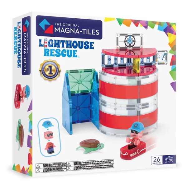 Magna-Tiles Lighthouse Rescue 26 Τεμάχια