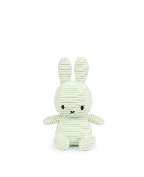 Miffy Sitting Corduroy Fresh Mint Κουνελάκι 23cm