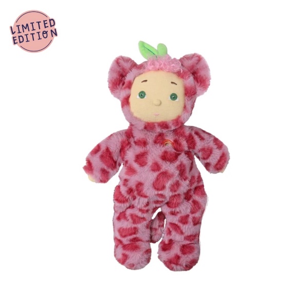 Olli Ella Cozy Dinkum Cherry Cheetah
