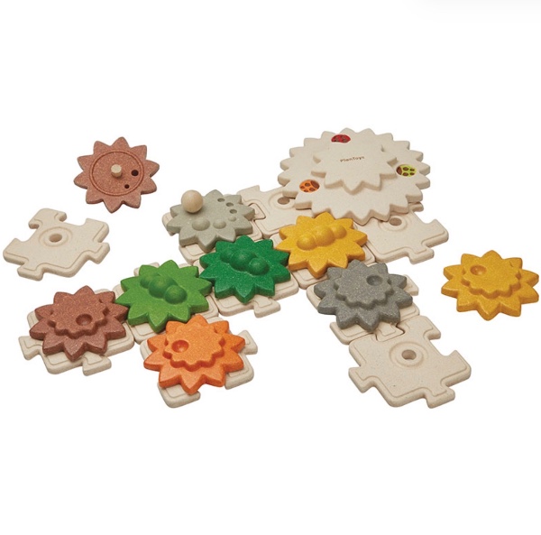 Plan Toys Γρανάζια & Παζλ